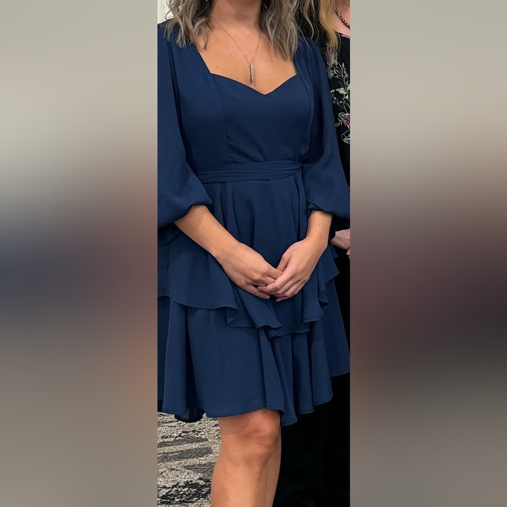 Navy dress